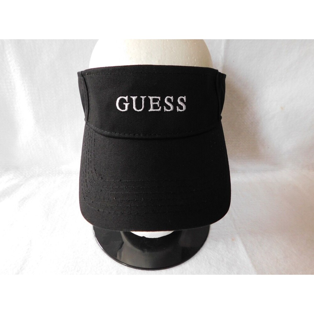 Guess visor california strapback hat Guess logo tag golf tennis pickleball cap